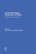 Cover: Social Psychological Perspectives on Stigma - Routledge