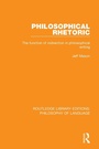 Cover: Philosophical Rhetoric - Routledge