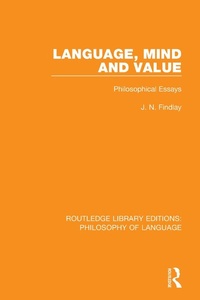 Enlarge image Cover: Language, Mind and Value - Routledge
