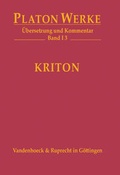 Cover: Kriton - Vandenhoeck & Ruprecht