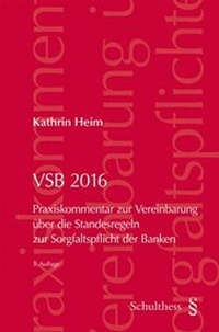 Enlarge image Cover: VSB 2016 - Schulthess Juristische Medien