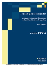 Abbildung von: Technik gemeinsam gestalten - utzverlag