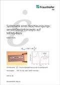 Cover: Systematik eines Beschleunigungssensor-Designkonzepts auf MEMS-Basis - Fraunhofer Verlag