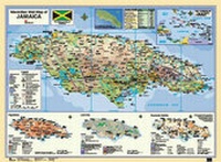 Abbildung von: Jamaica Wall Map (Paper) - Macmillan Caribbean