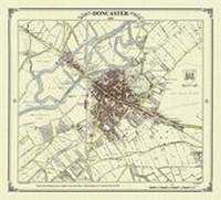 Abbildung von: Doncaster 1849 Map - Heritage Cartography