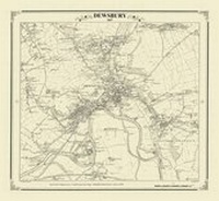 Abbildung von: Dewsbury 1847 Map - Heritage Cartography