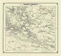 Abbildung von: Hebden Bridge 1851 Map - Heritage Cartography
