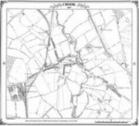 Abbildung von: Crook Co Durham 1857 Map - Heritage Cartography