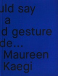 Cover: Maureen K&auml;gi - Verlag f&uuml;r Moderne Kunst