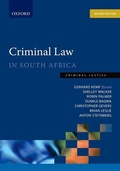 Cover: Criminal Law in South Africa: Criminal Law in South Africa - Oxford University Press Southern Africa