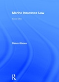 Cover: Marine Insurance Law - Routledge