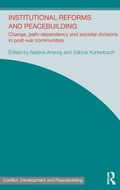 Cover: Institutional Reforms and Peacebuilding - Routledge
