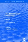 Cover: The Frankenstein Notebooks - Routledge
