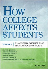 Enlarge image Cover: How College Affects Students - Jossey-Bass