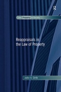 Cover: Reappraisals in the Law of Property - Routledge