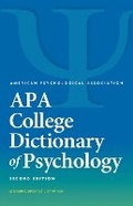Cover: APA College Dictionary of Psychology - American Psychological Association
