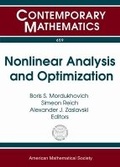 Cover: Nonlinear Analysis and Optimization - American Mathematical Society