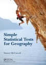 Cover: Simple Statistical Tests for Geography - Chapman & Hall/CRC