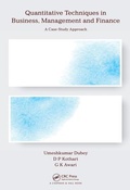 Cover: Quantitative Techniques in Business, Management and Finance - Chapman & Hall/CRC