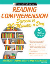 Enlarge image Cover: Reading Comprehension Success in 20 Minutes a Day - Learning Express Llc