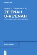 Cover: Ze'enah U-Re'enah - De Gruyter