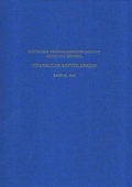 Cover: Istanbuler Mitteilungen / Istanbuler Mitteilungen - Wasmuth Verlag