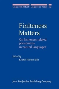 Enlarge image Cover: Finiteness Matters - John Benjamins Publishing Company