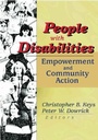 Cover: People with Disabilities - Routledge