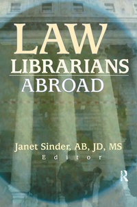 Abbildung von: Law Librarians Abroad - Routledge