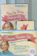 Cover: CouponMom.com Organizer Binder, Blue Stripe Design - Whitman Publishing