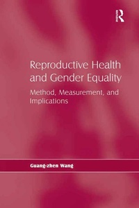 Enlarge image Cover: Reproductive Health and Gender Equality - Routledge
