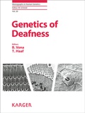 Cover: Genetics of Deafness - S. Karger
