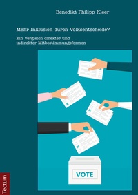 Abbildung von: Mehr Inklusion durch Volksentscheide? - Tectum Wissenschaftsverlag