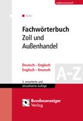 Cover: Fachw&ouml;rterbuch Zoll und Au&szlig;enhandel - Reguvis Fachmedien