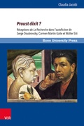 Cover: Proust dixit ? - Brill Deutschland