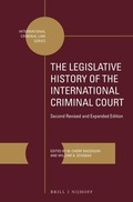 Cover: The Legislative History of the International Criminal Court (2 vols.) - Martinus Nijhoff