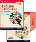 Cover: English Language for Cambridge International AS and A Level Student Book & Token Online Book - Oxford University Press