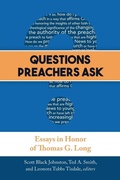 Cover: Questions Preachers Ask - Westminster/John Knox Press,U.S.