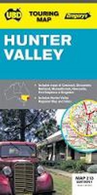 Abbildung von: Hunter Valley Map 213 4th ed - UBD Gregory's