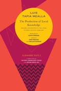 Cover: The Production of Local Knowledge - Seagull Books London Ltd