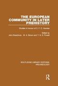 Cover: The European Community in Later Prehistory - Routledge