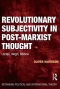 Cover: Revolutionary Subjectivity in Post-Marxist Thought - Routledge