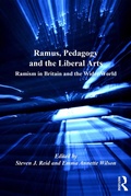 Cover: Ramus, Pedagogy and the Liberal Arts - Routledge