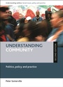 Cover: Understanding Community - Policy Press