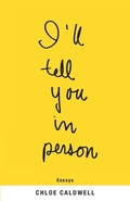 Cover: I'll Tell You in Person - Coffee House Press