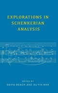 Cover: Explorations in Schenkerian Analysis - University of Rochester Press