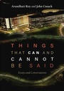 Cover: Things That Can and Cannot Be Said - Haymarket Books