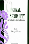 Cover: Virginal Sexuality and Textuality in Victorian Literature - State University of New York Press