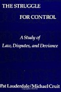 Cover: The Struggle for Control - State University of New York Press
