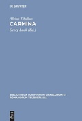 Cover: Carmina - De Gruyter